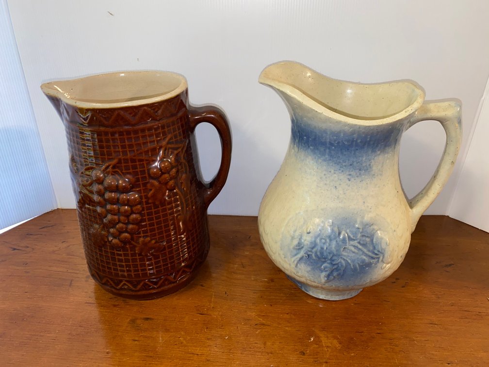Stoneware pitchers