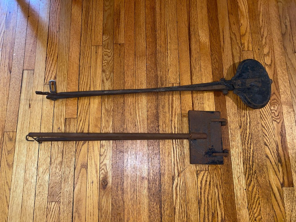 Cast iron tools for blacksmithing or cooking