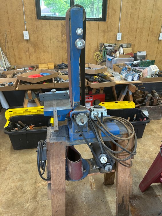 6x48 Vertical grinder/sander