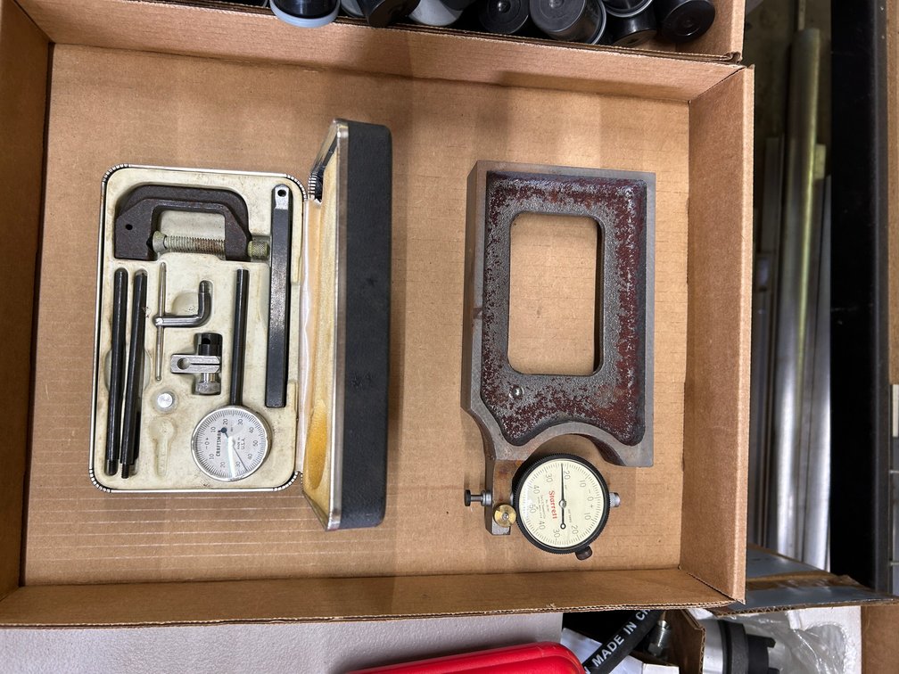Craftsman Rear Plunger Dial Indicator, Starrett Dial  Indicator