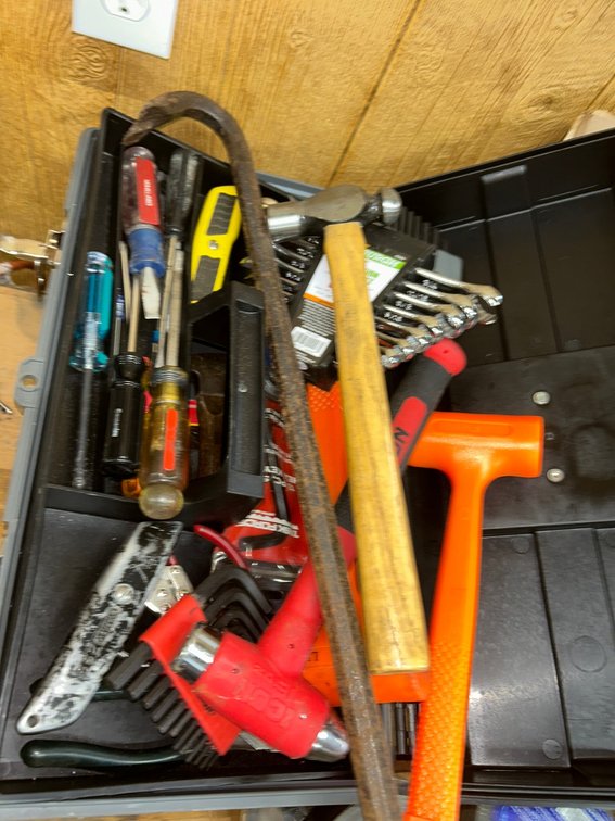 Tools Box, Various hand Tools