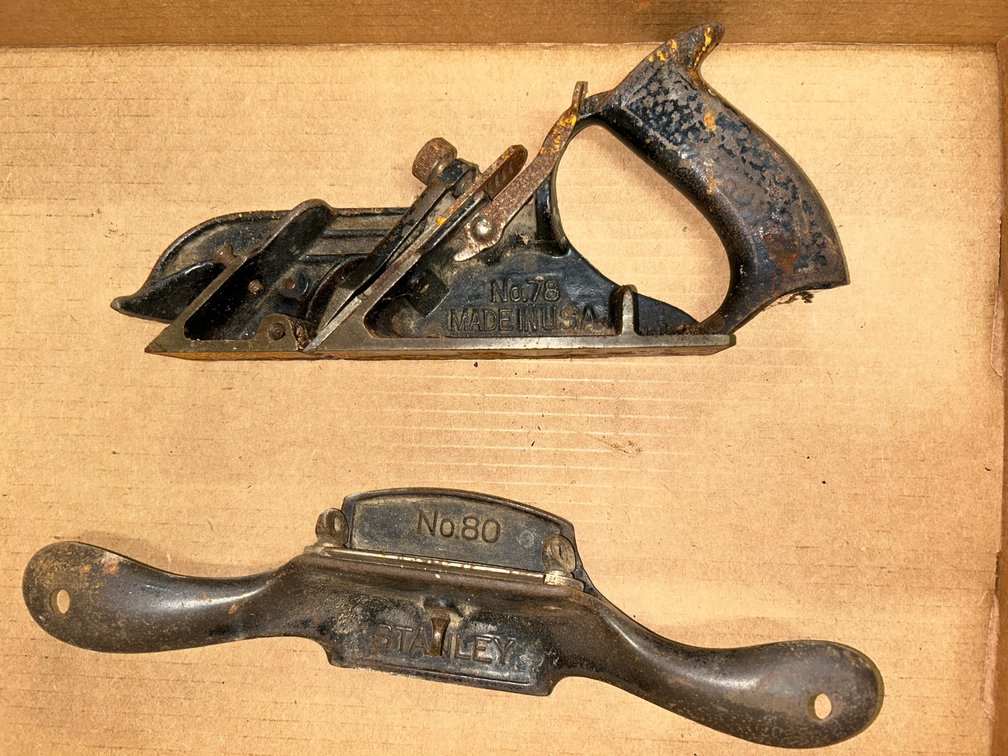 2-Stanley Woodworking Items