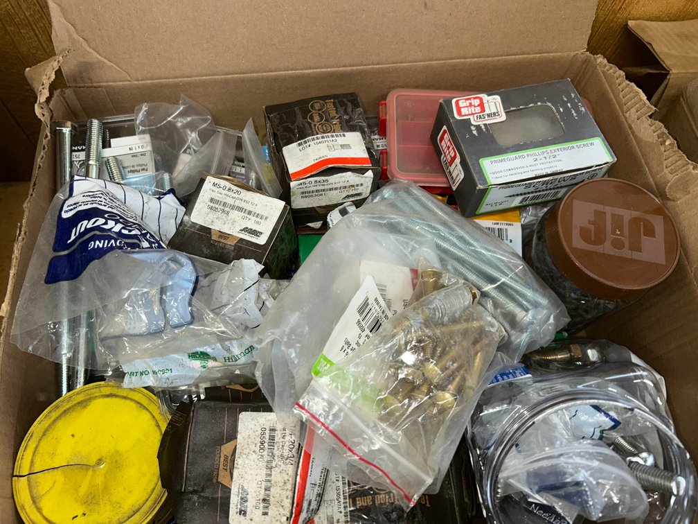 Large Collection of Fasteners
