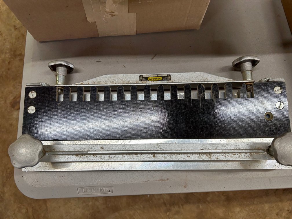 Stanley Dove Tail Router Jig