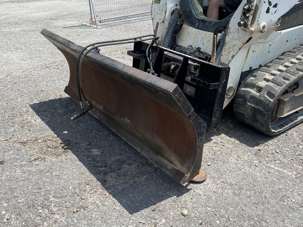 Skid Steer Snow Blade Attachment