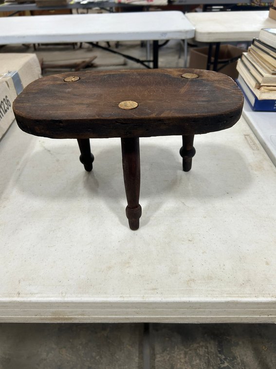 Antique Milk Stool
