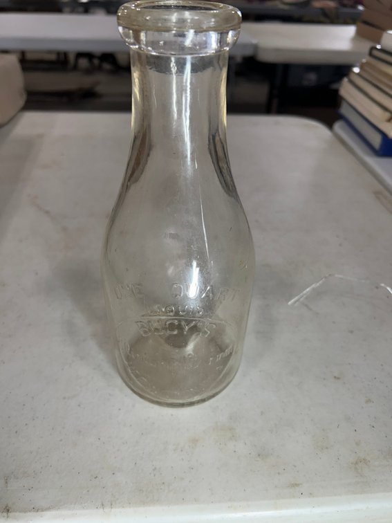 One Quart Milk Bottle