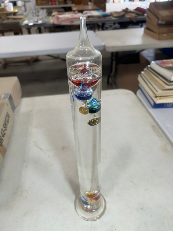 Galileo thermometer