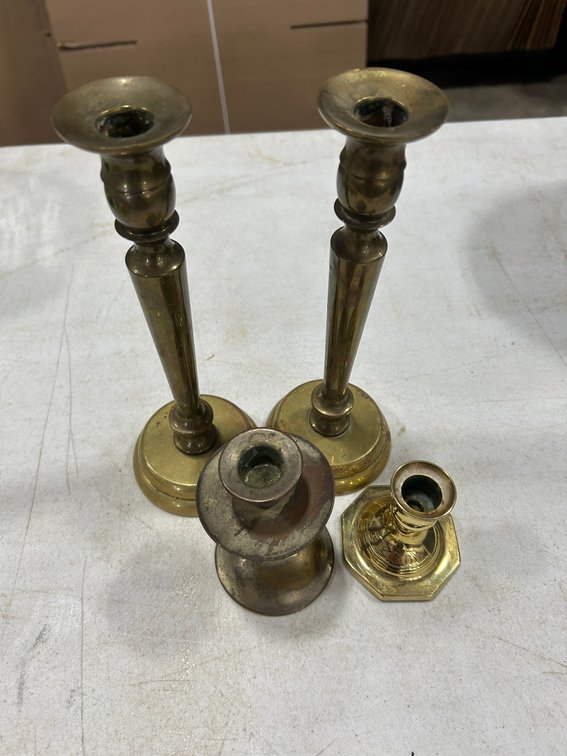 Brass Candle Stick Holders