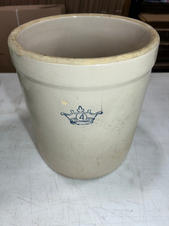 4 Gallon Crown Crock