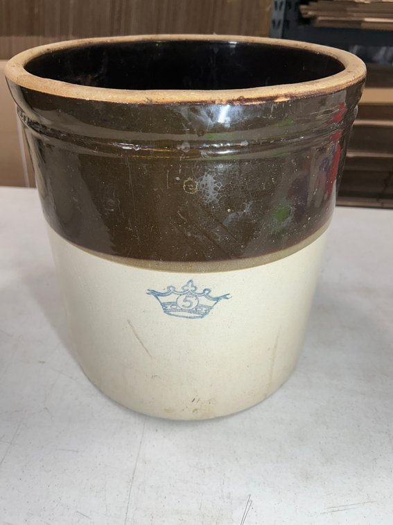 5 Gallon Crown Crock