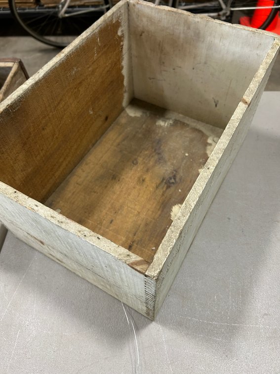Vintage Wooden Dove Tail box