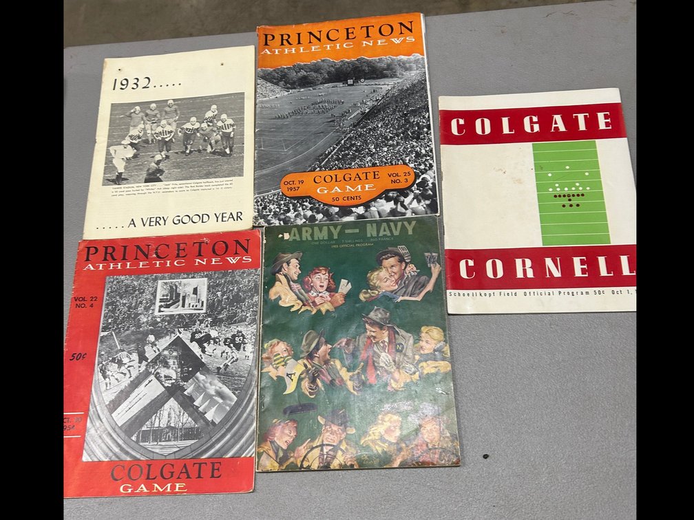Vintage Football Programs, One Army Navy Game
