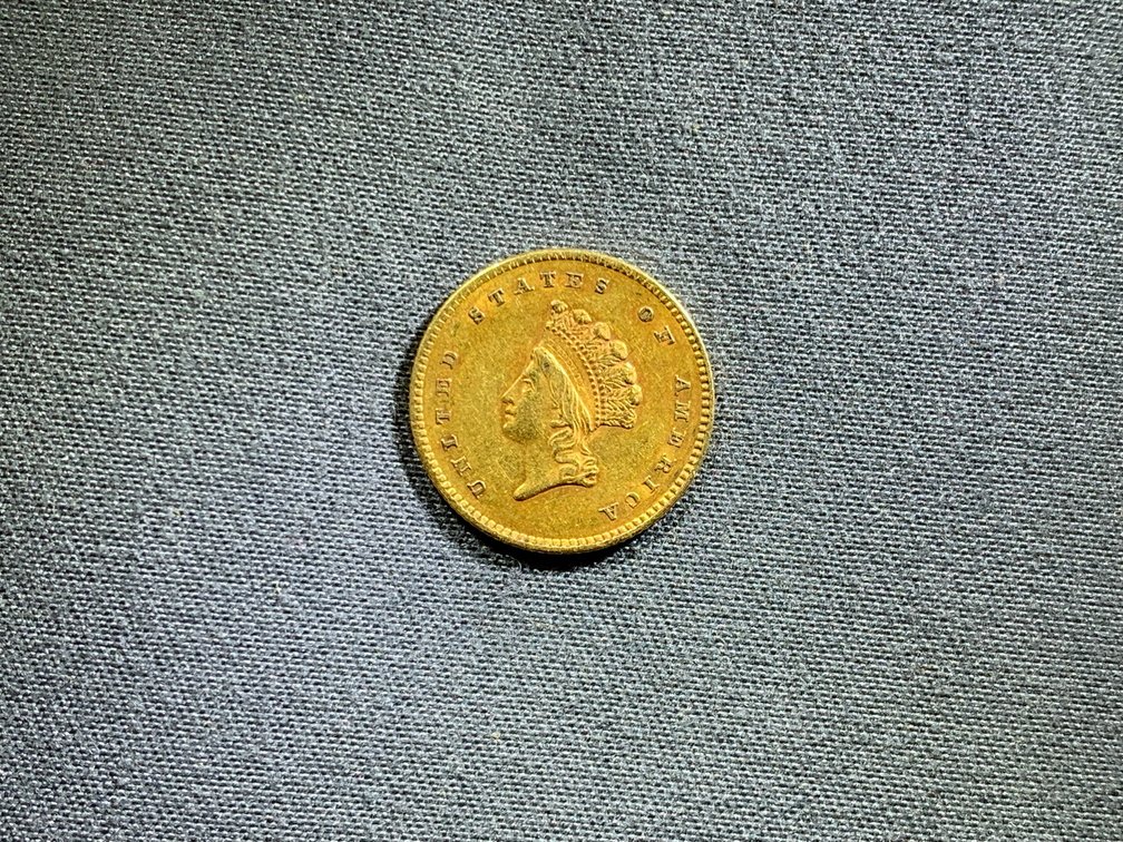 1854 Indian Princess Gold Dollar