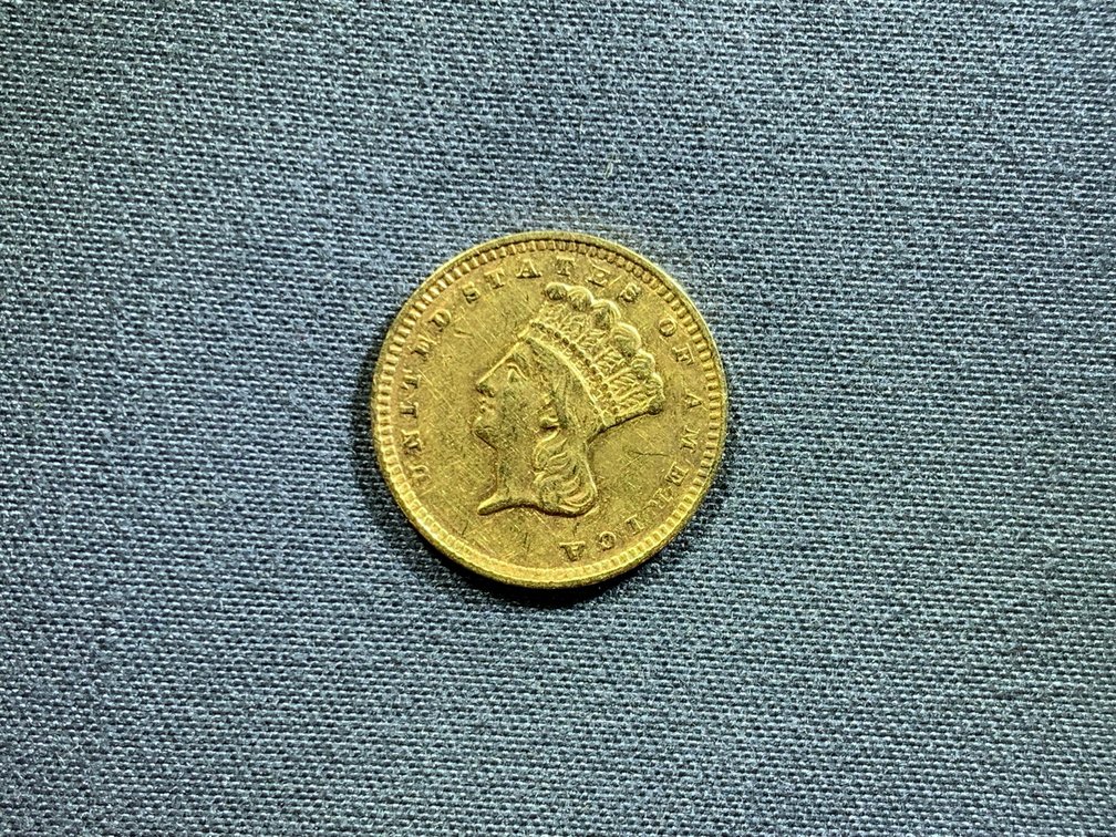 1856 Indian Princess Gold Dollar