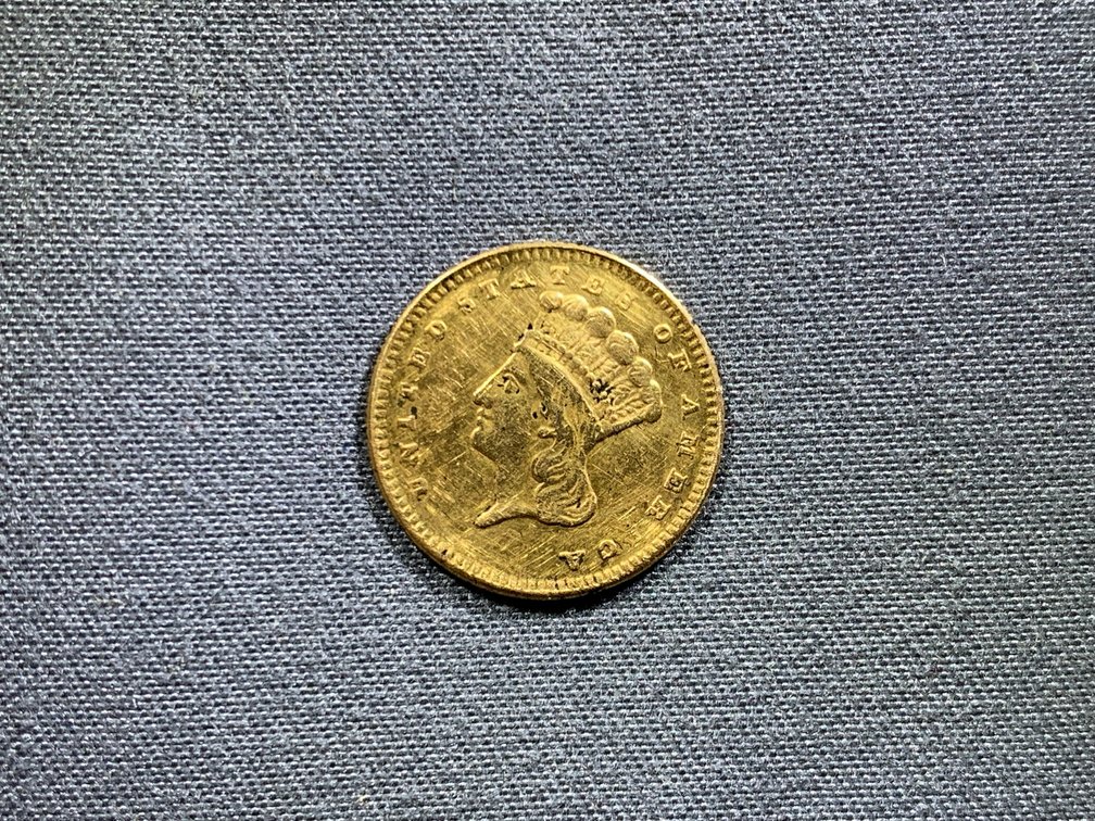 1868 Indian Princess Gold Dollar
