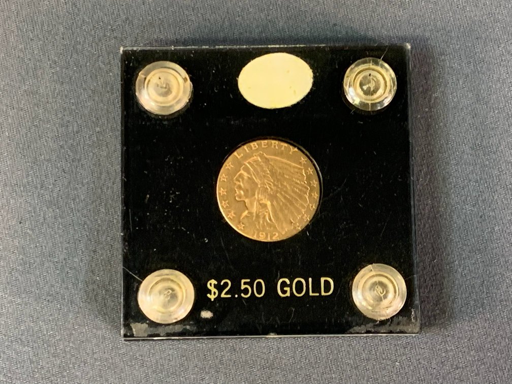 1912 $2.50 Indian Gold Quarter Eagle