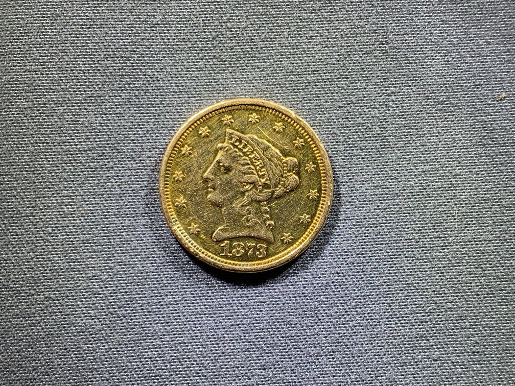 1873 Liberty Gold Quarter Eagle