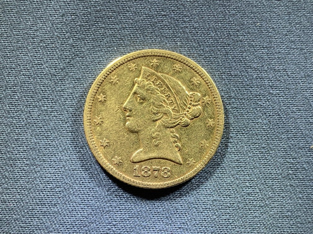 1878 Liberty Gold Half Eagle