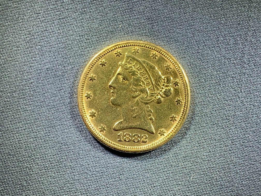 1882 Liberty Gold Half Eagle