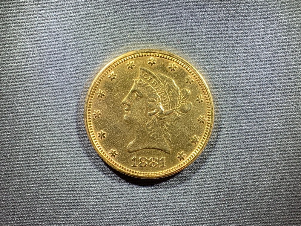 1881 Liberty Gold Eagle