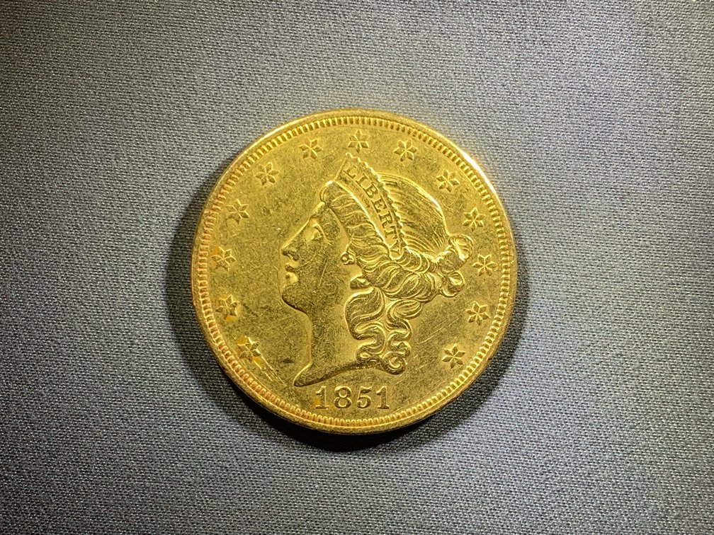 1851 Liberty Gold Double Eagle