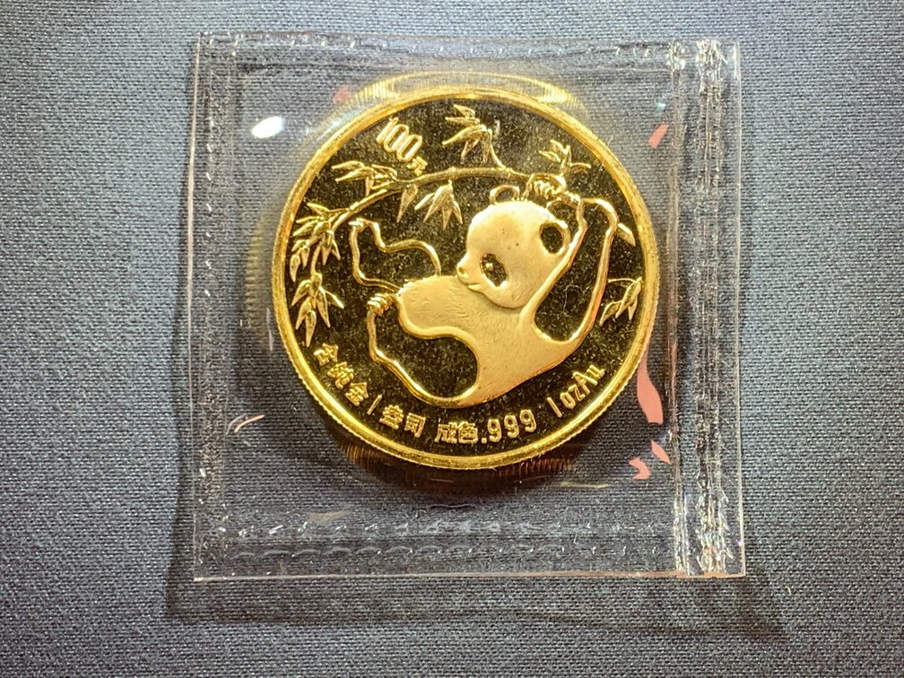 1985 Chinese 1oz Gold 100 Yuan