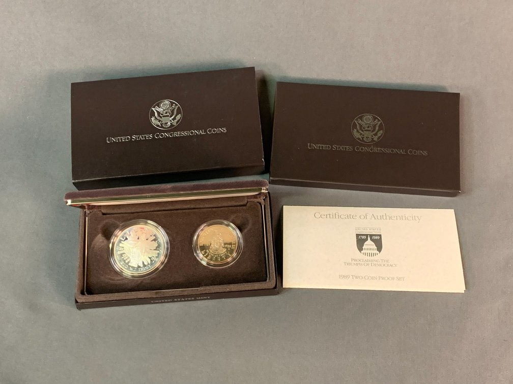 1989 Congressional Coin Set