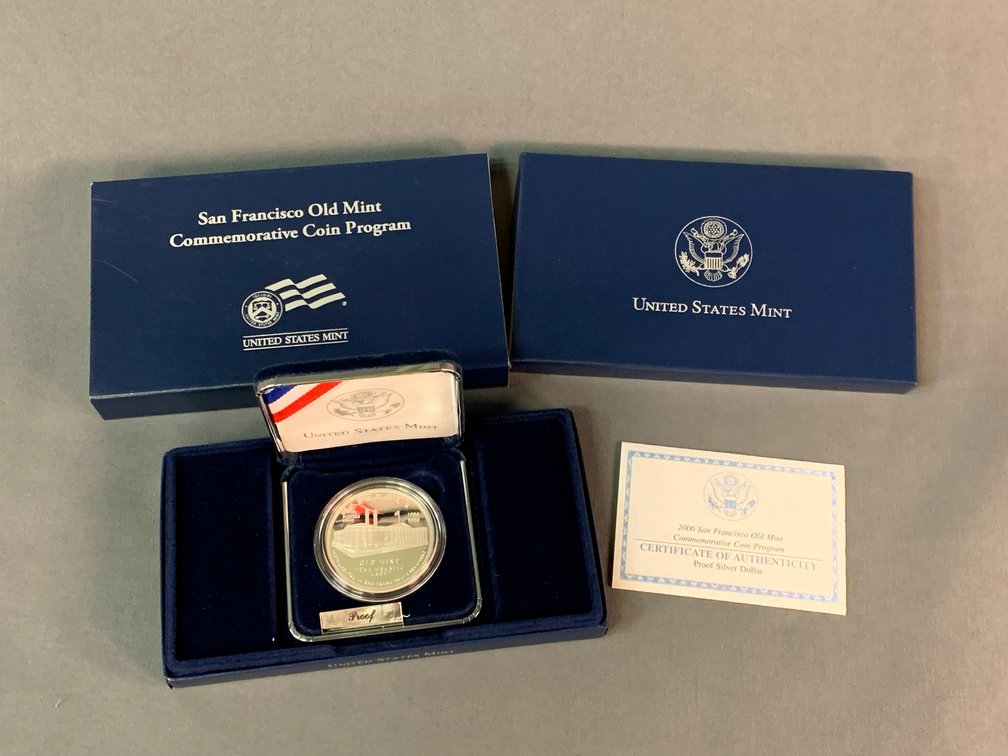 2006 San Francisco Old Mint Commemorative Silver Dollar
