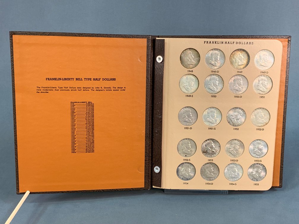 Franklin Half Dollar Collector Book