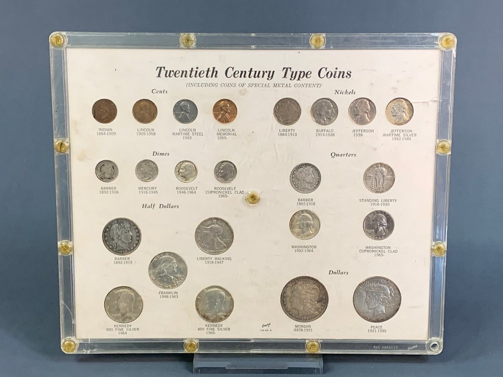 20th Century Type Coins Set