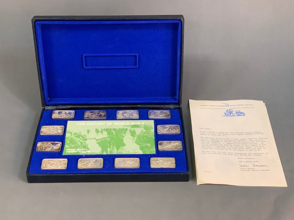 The History of WWII Commemorative Medals Set