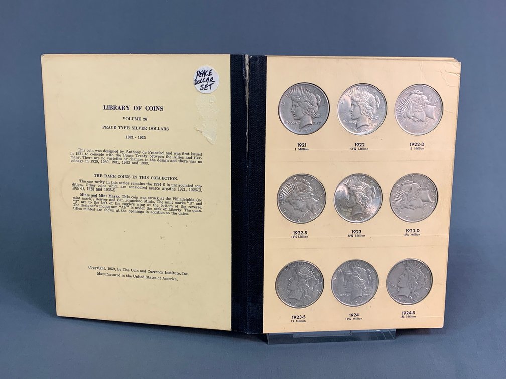 Peace Dollar Collector Book