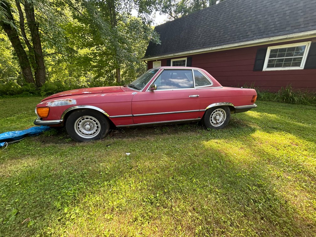 1973 Mercedes-Benz 450 SL Roadster - R107 Chassis, Red
