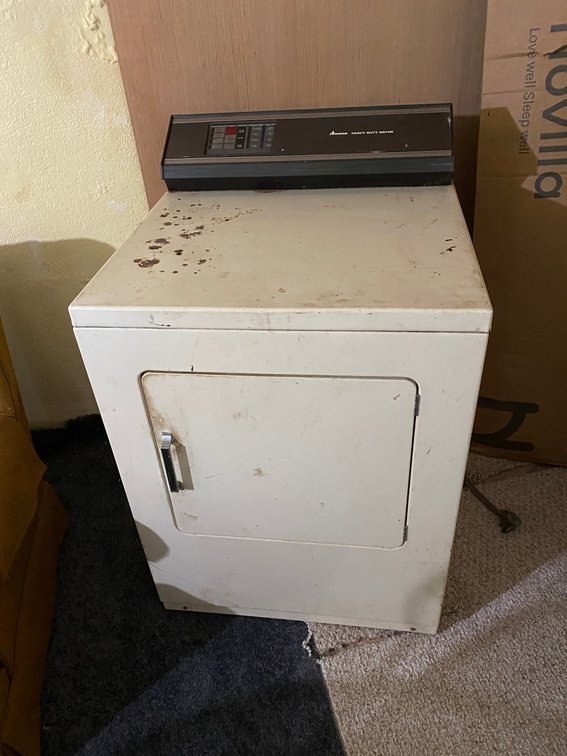 Amana heavy duty electric dryer