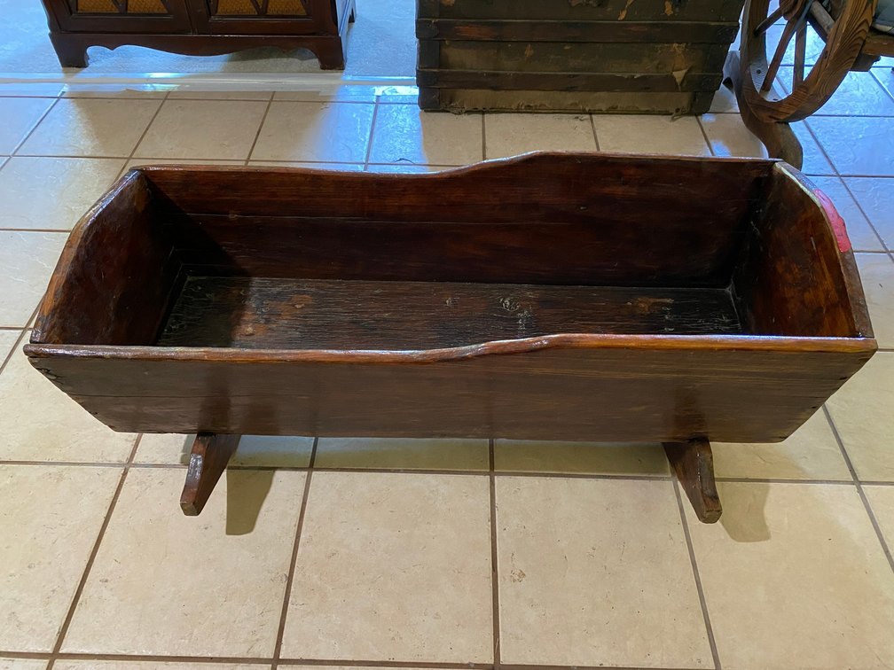 Wooden cradle