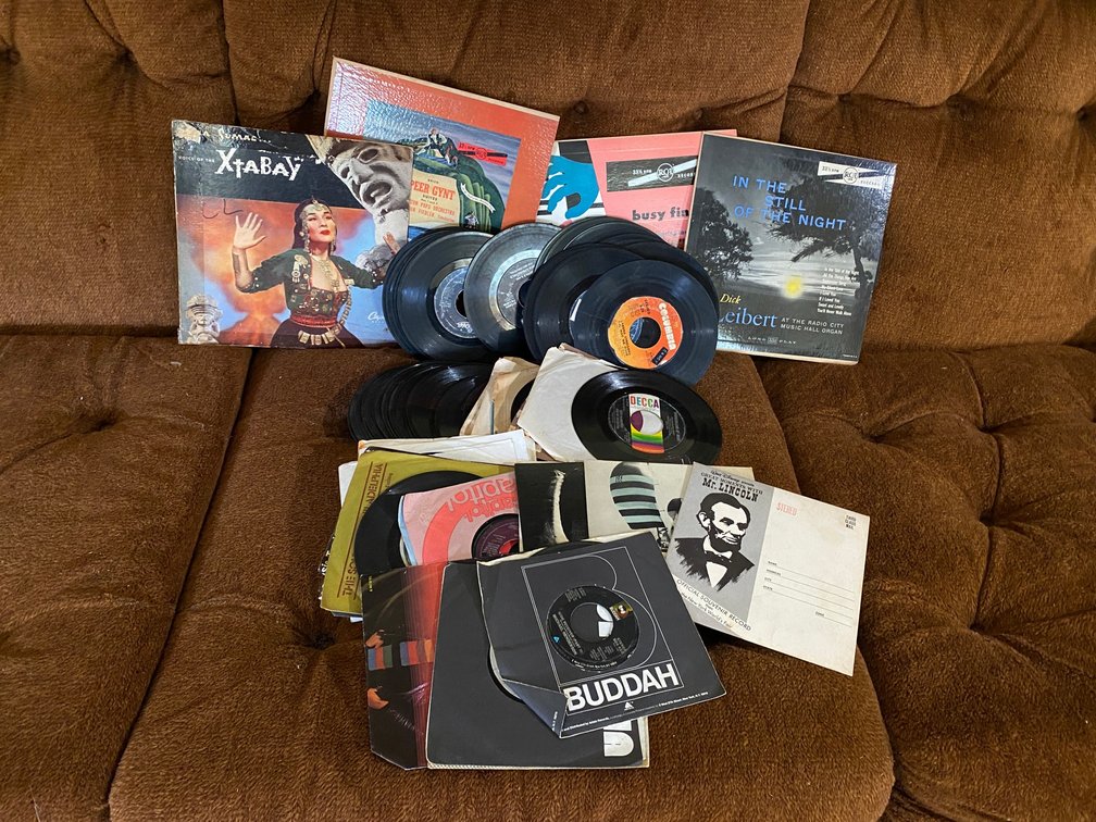 Collection of 45s