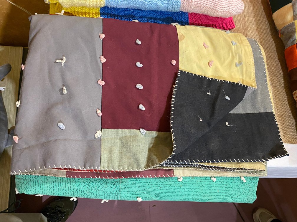 Hand tied quilt