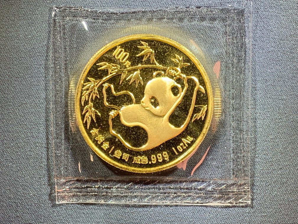 1985 Chinese 1oz Gold 100 Yuan