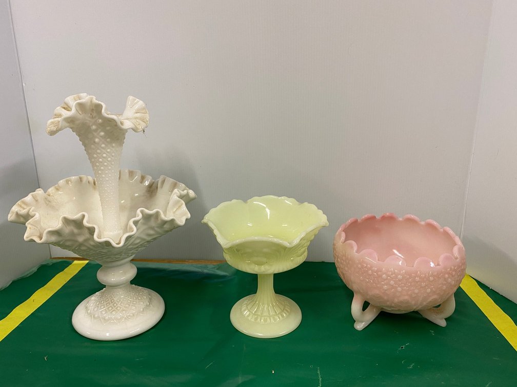 3-Fenton Pieces