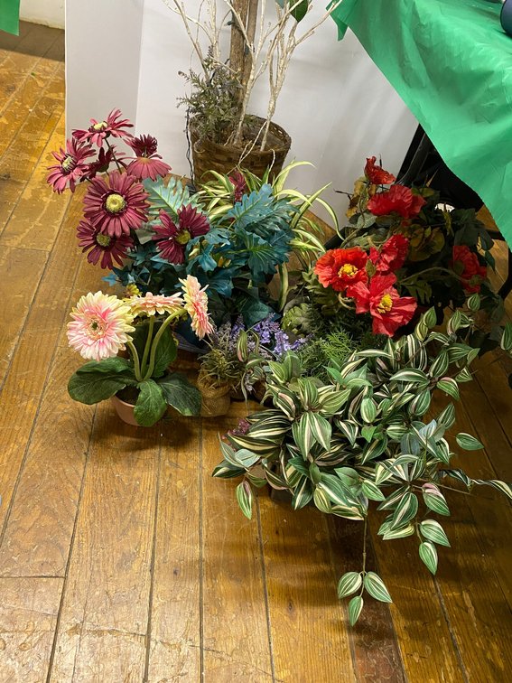 Artificial Arrangements, flower Pots, Artificial Tree