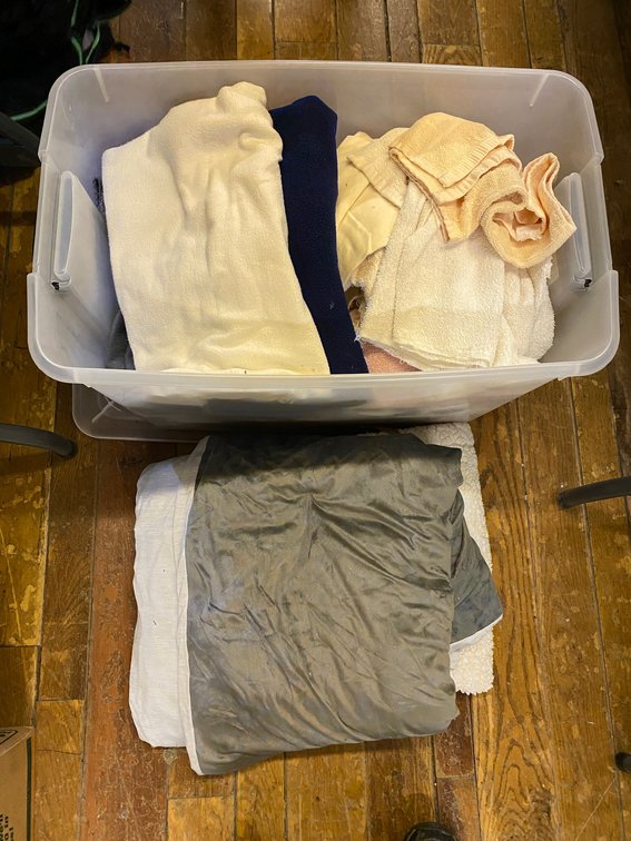 Towels, Weighted Blanket, Misc.