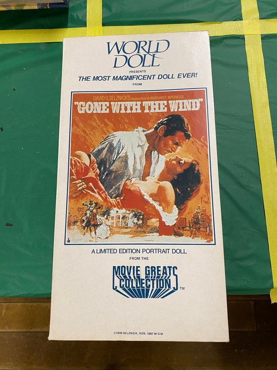1-Gone with the Wind Doll in Box