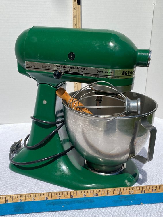 Dark Green Kitchen Aid Ultra Power Mixer