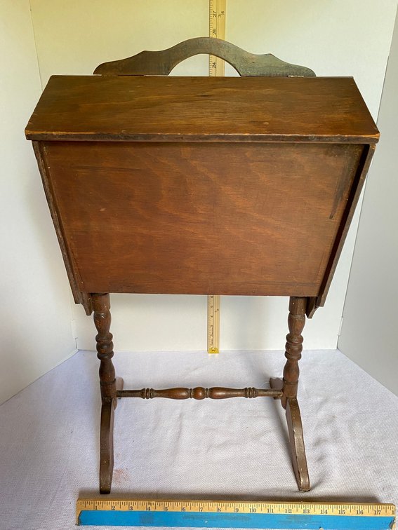 Small Wooden Sewing Box