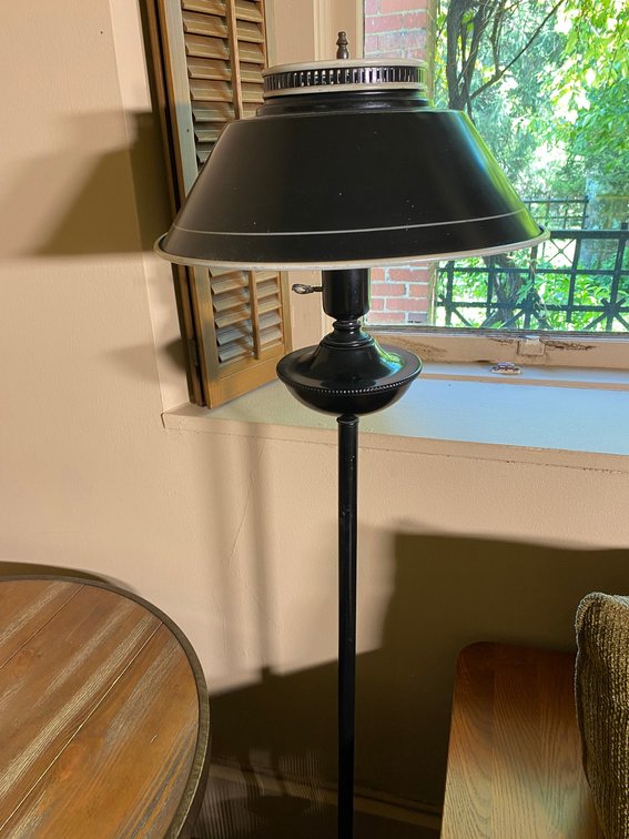 Floor Lamp with Metal  Matching shade