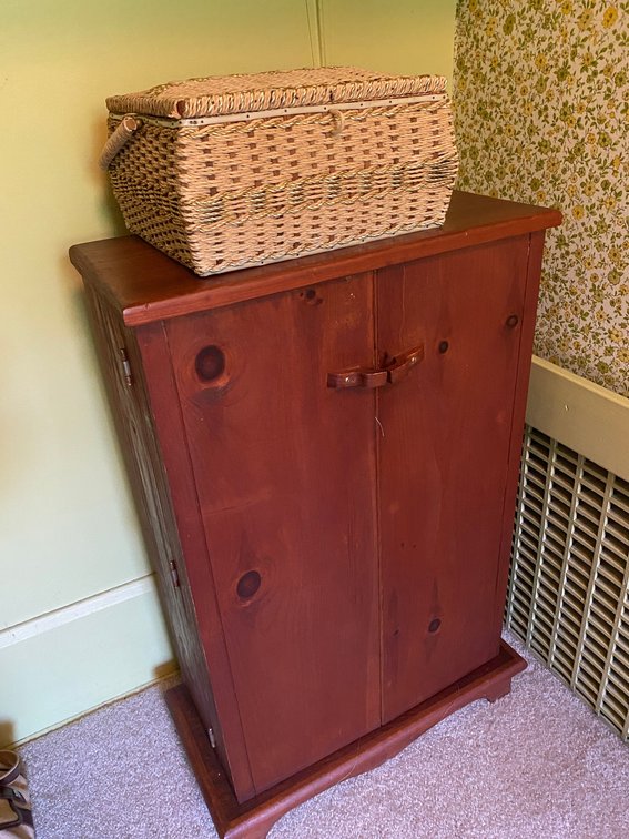 Custom Made Sewing Cabinet