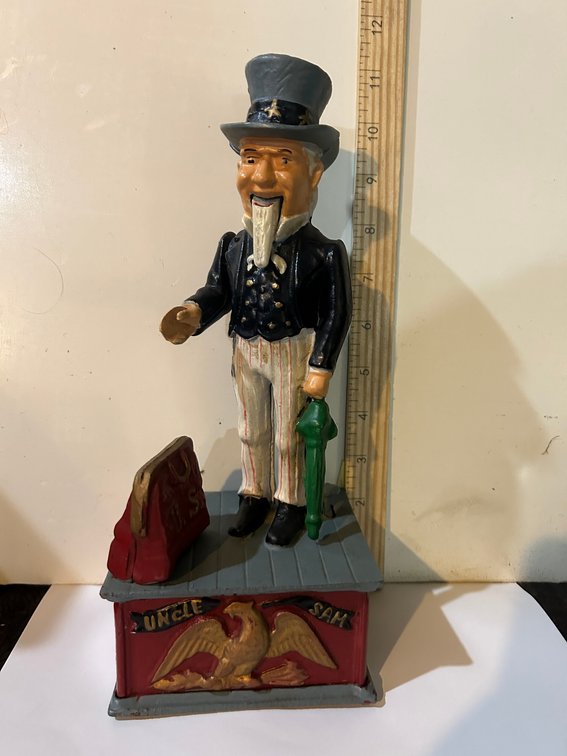 Uncle Sam Piggy Bank