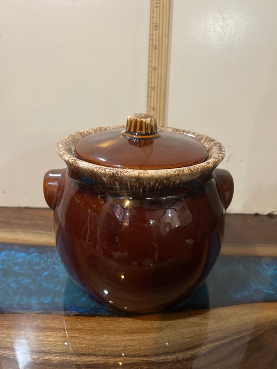 Hull Pottery "Oven Proof" Bean Pot / Cookie Jar