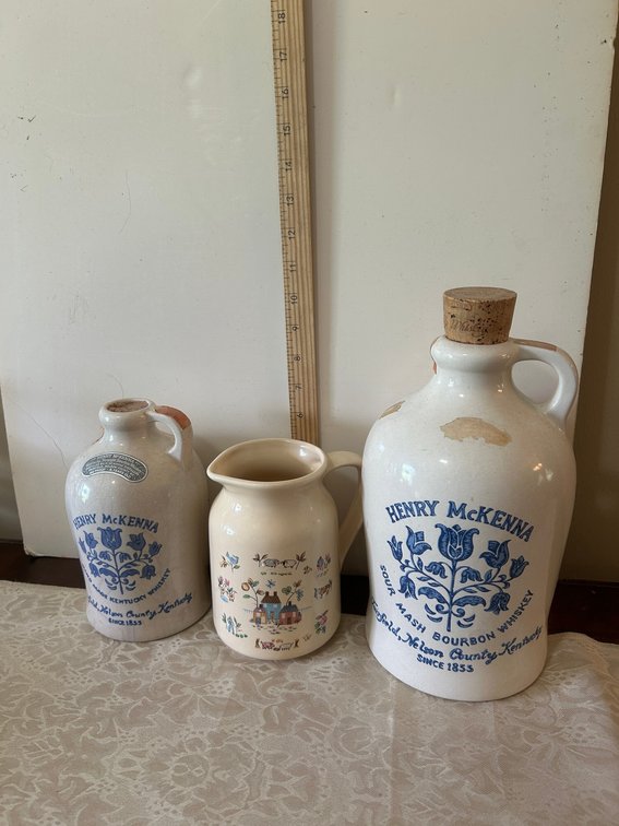 2-Henry McKenna Jugs, Decorative Pitcher